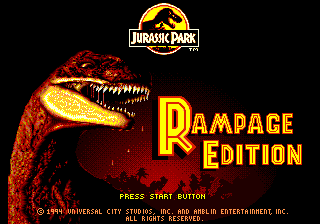 Jurassic Park screenshot 5 for Sega Genesis